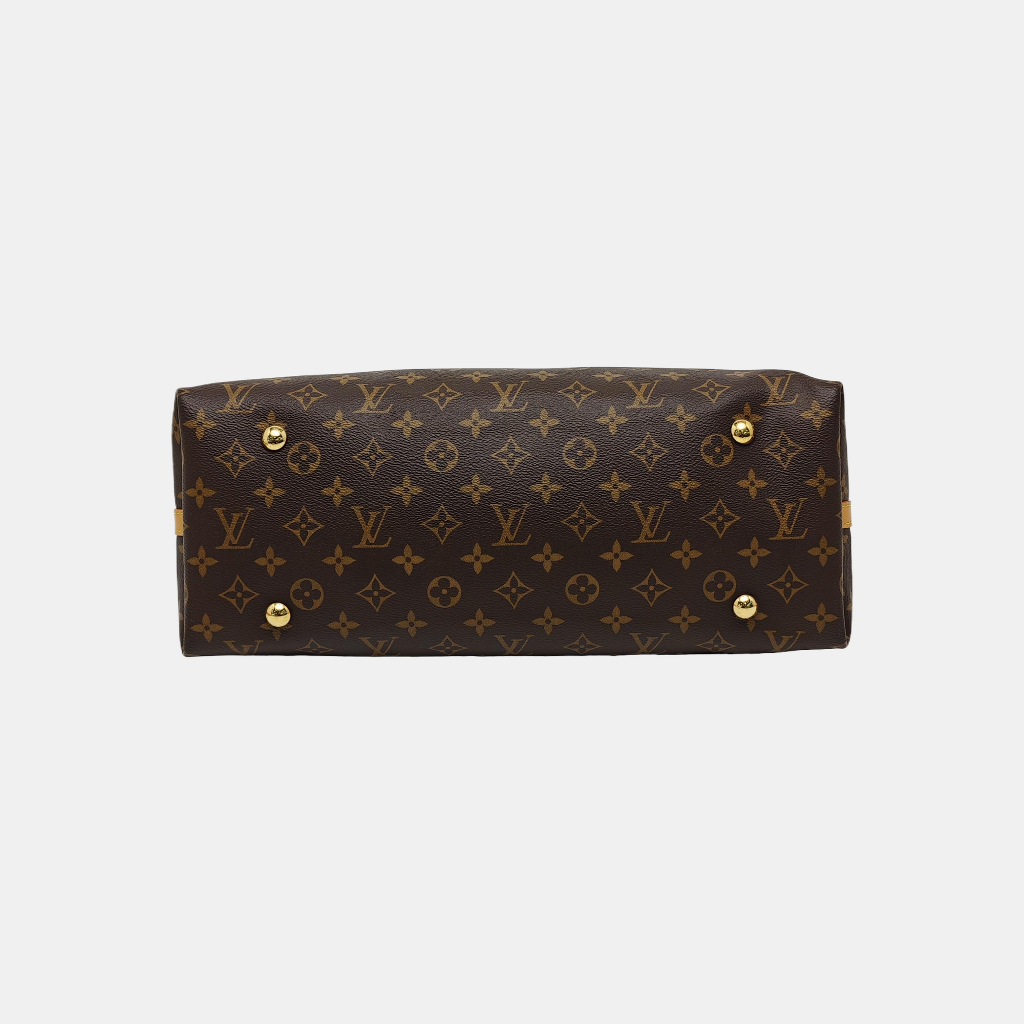 CARRYALL MM Monogram Coated Canvas Brown