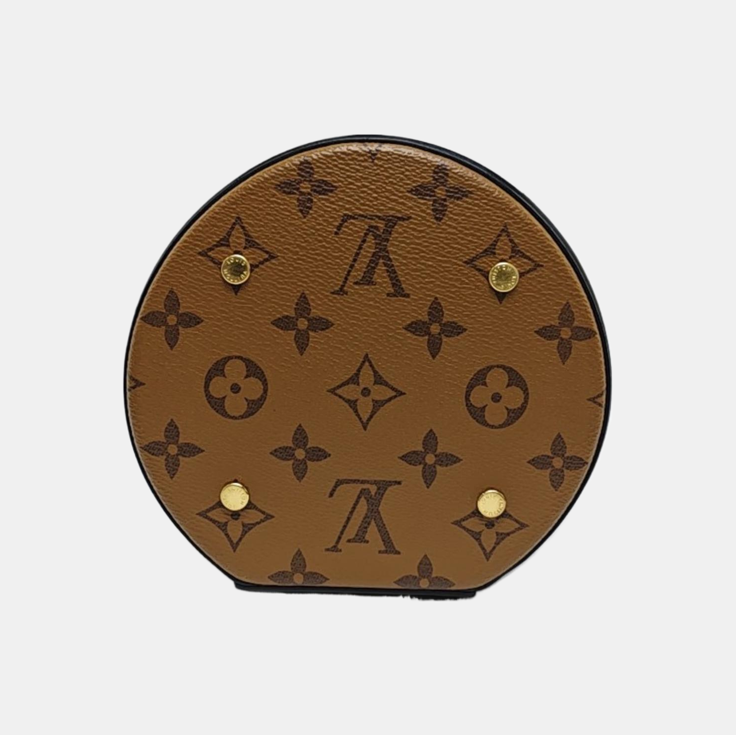 CANNES PM Monogram Coated Canvas Brown