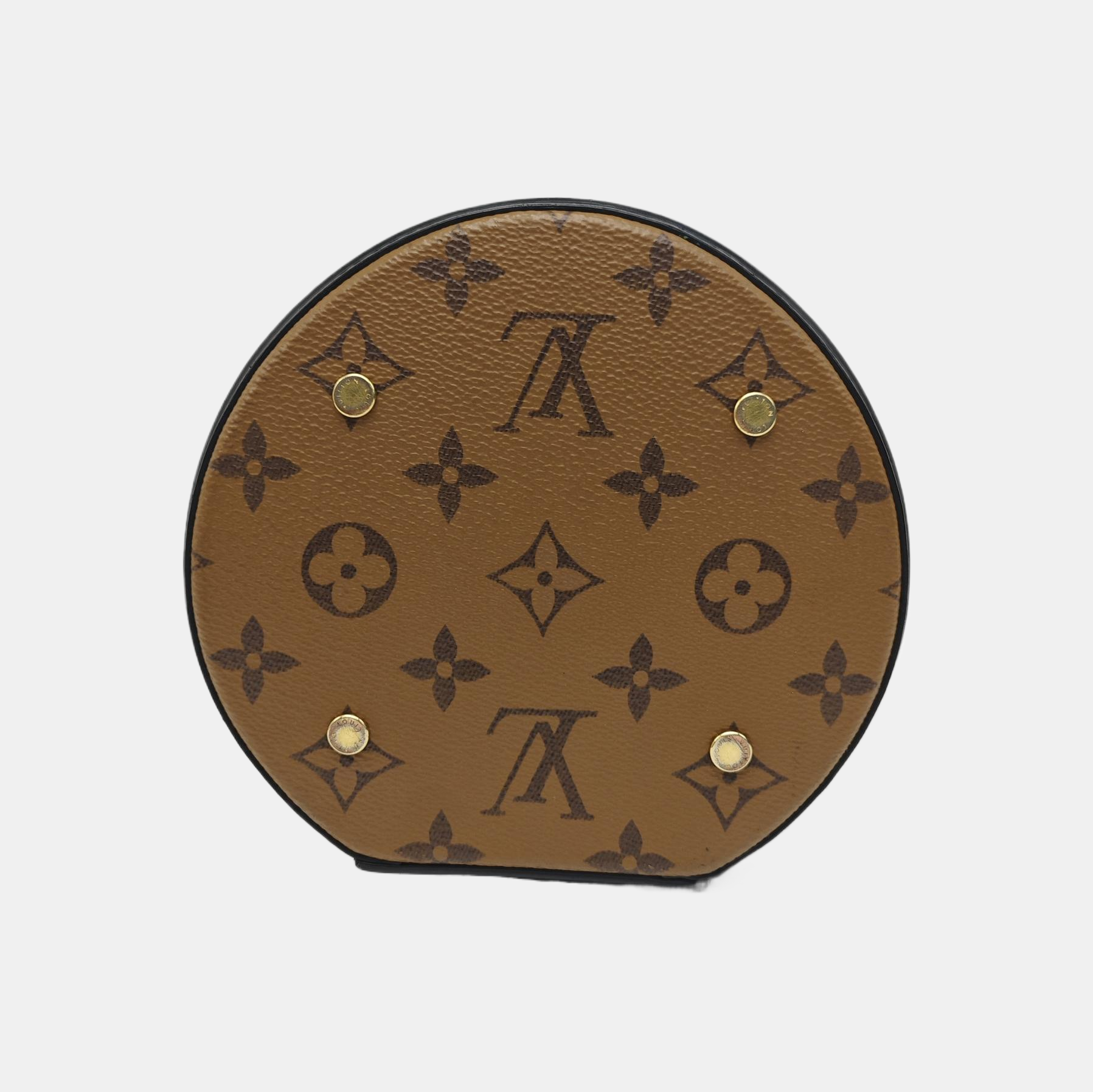 CANNES PM Monogram Coated Canvas Brown