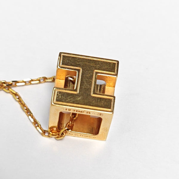 Cage D'h Metal Gold Necklace