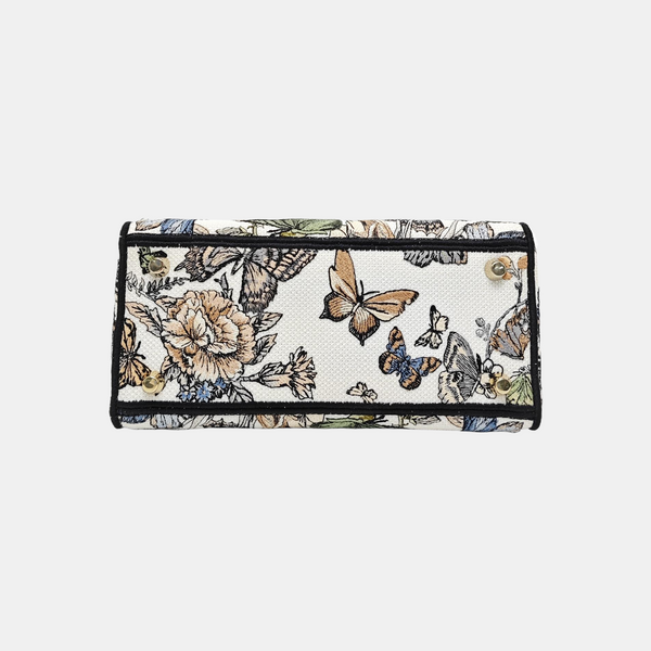 Lady D-Lite Medium Canvas Beige