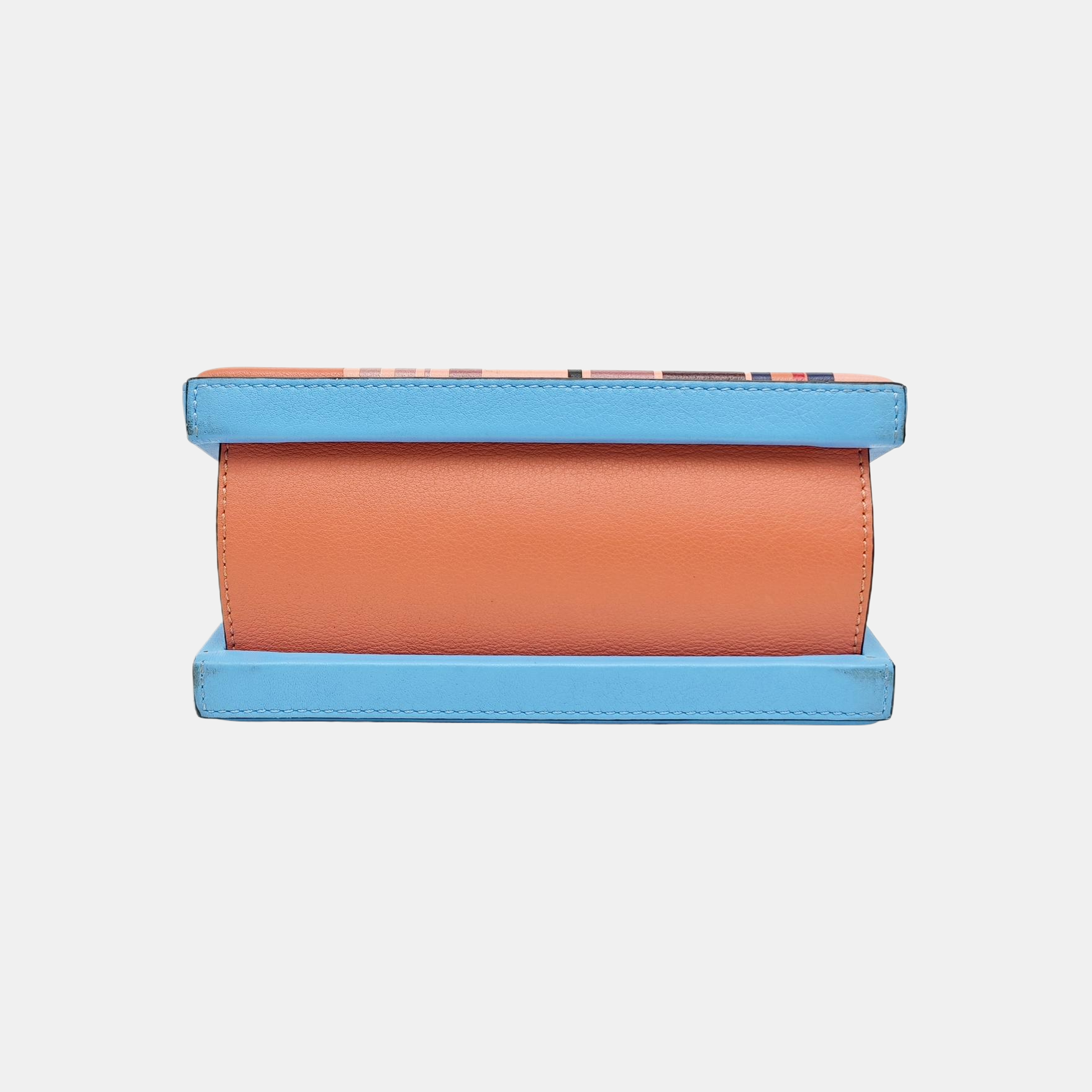 Calfskin Shoulder Bag Multicolor