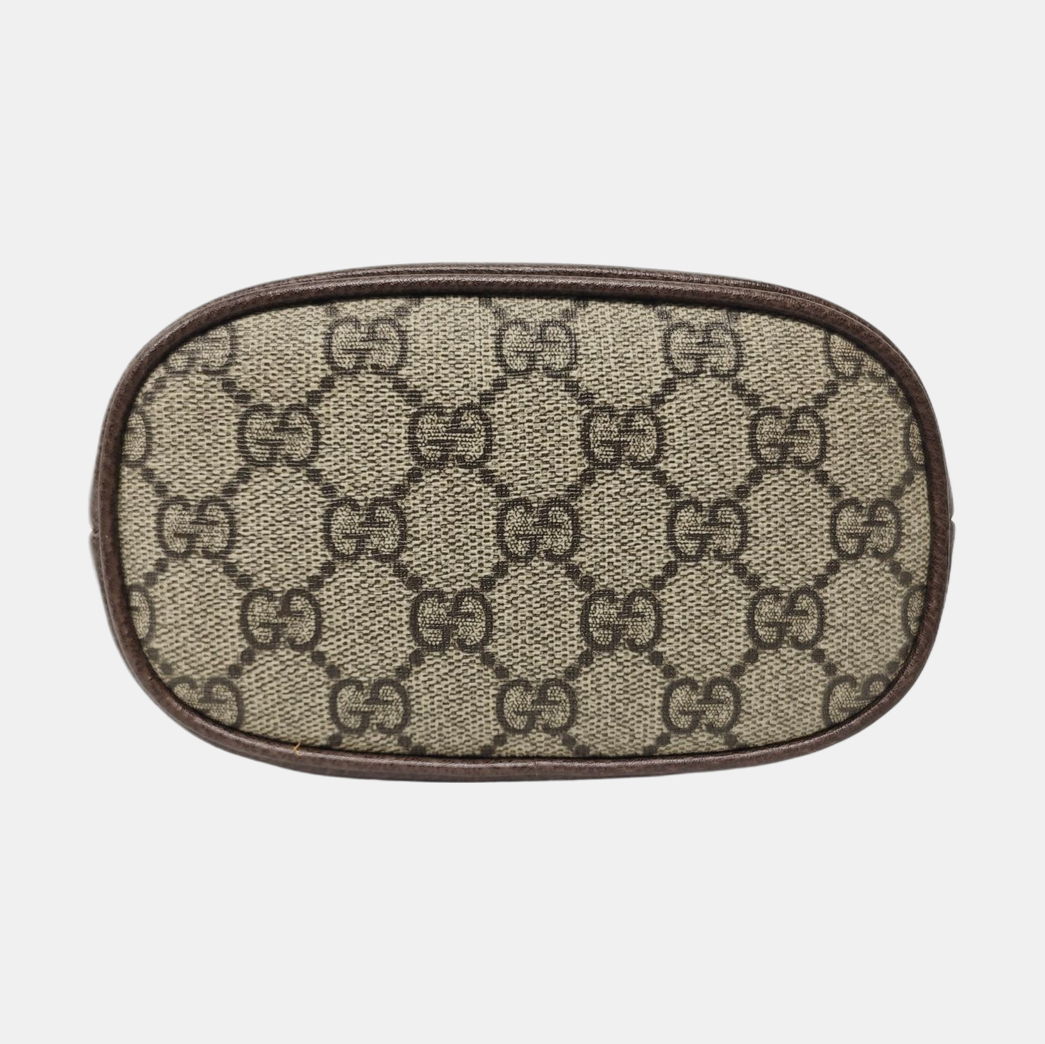 Ophidia Mini Monogram Coated Canvas Beige