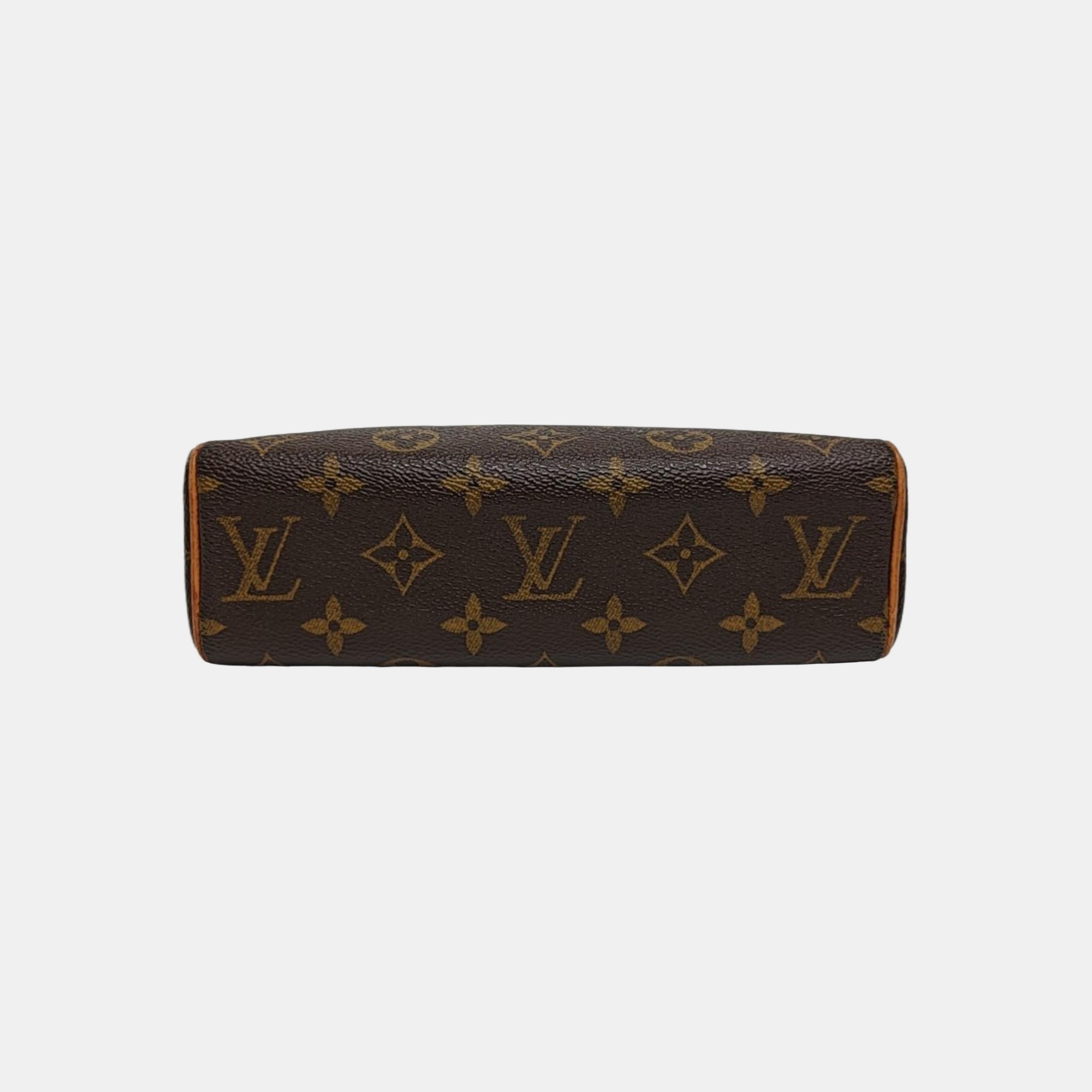 RECITAL Monogram Coated Canvas Brown