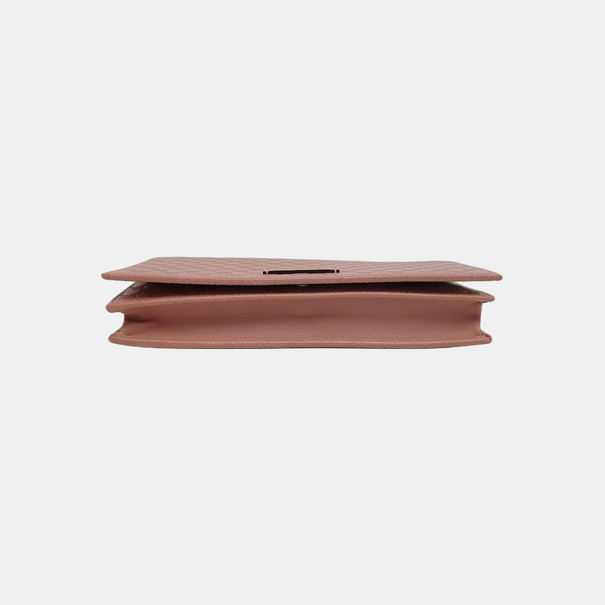 Microguccissima Monogram Calfskin Pink