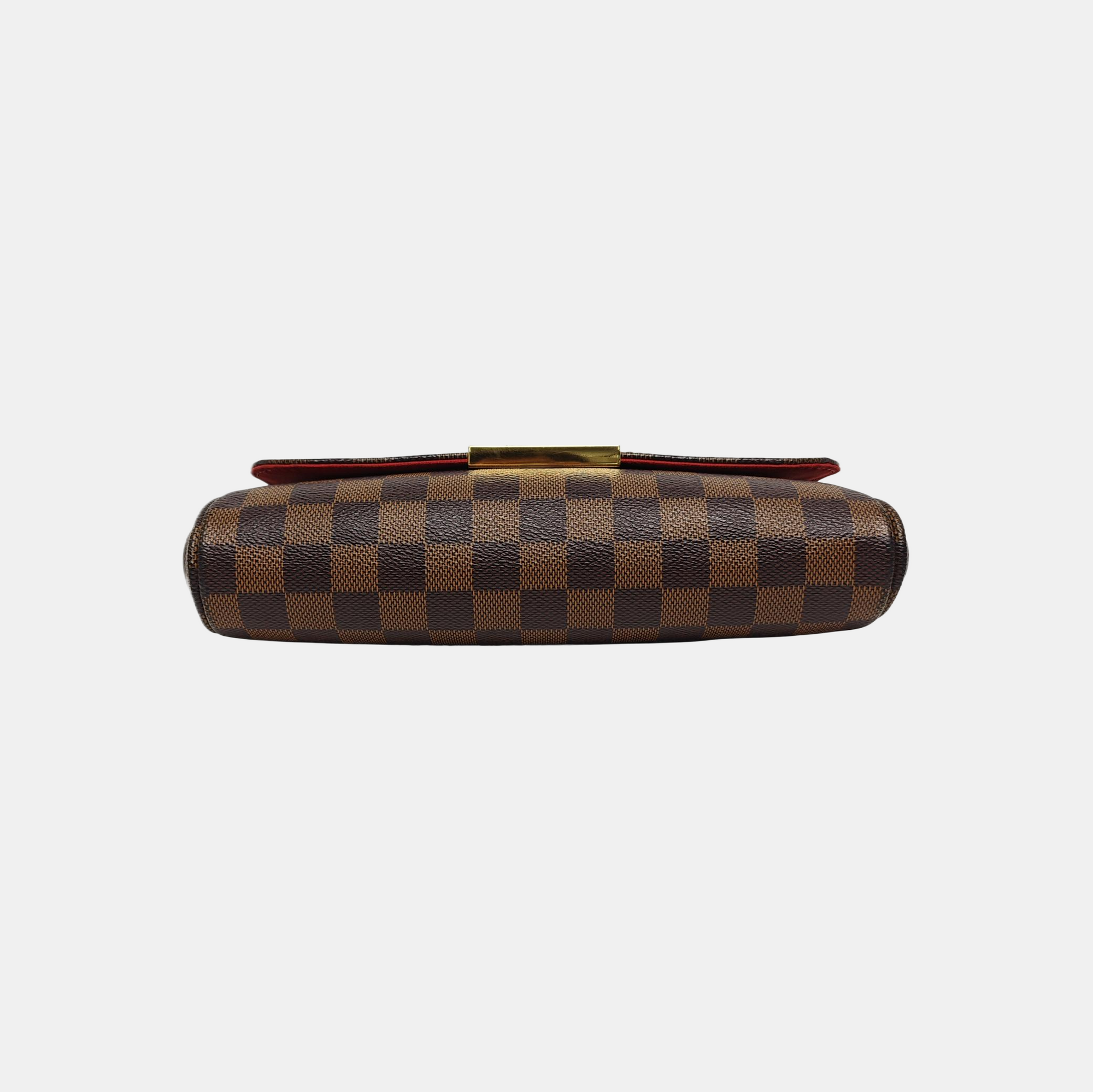 FAVORITE PM Damier Ebene Coated Canvas Brown