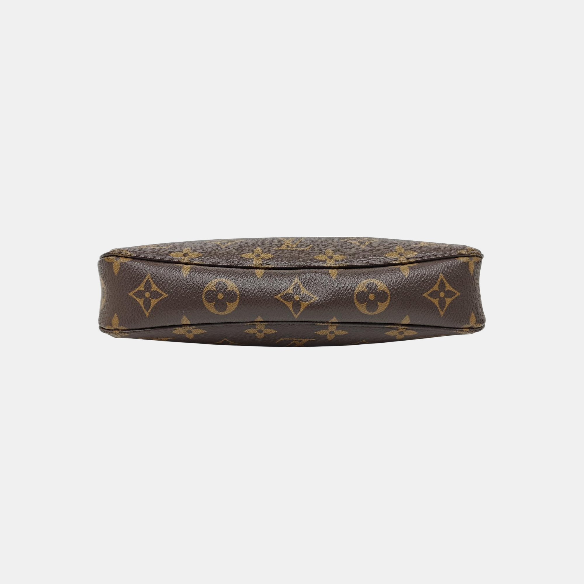ACCESSOIRES GM Monogram Coated Canvas Brown