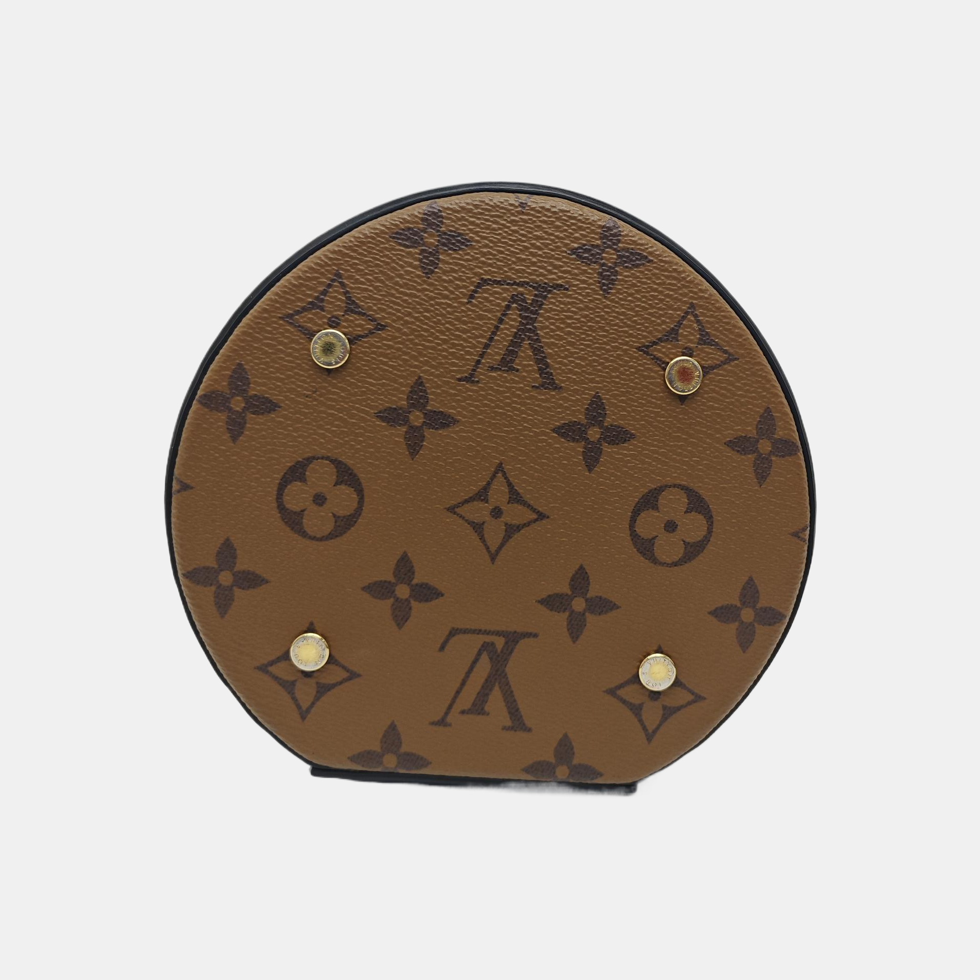 CANNES PM Monogram Coated Canvas Brown