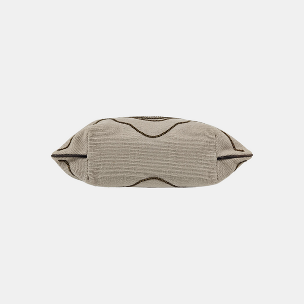 Canvas Top Handle Bag Gray