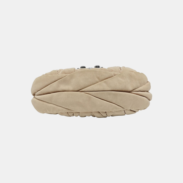 Canvas Shoulder Bag Beige