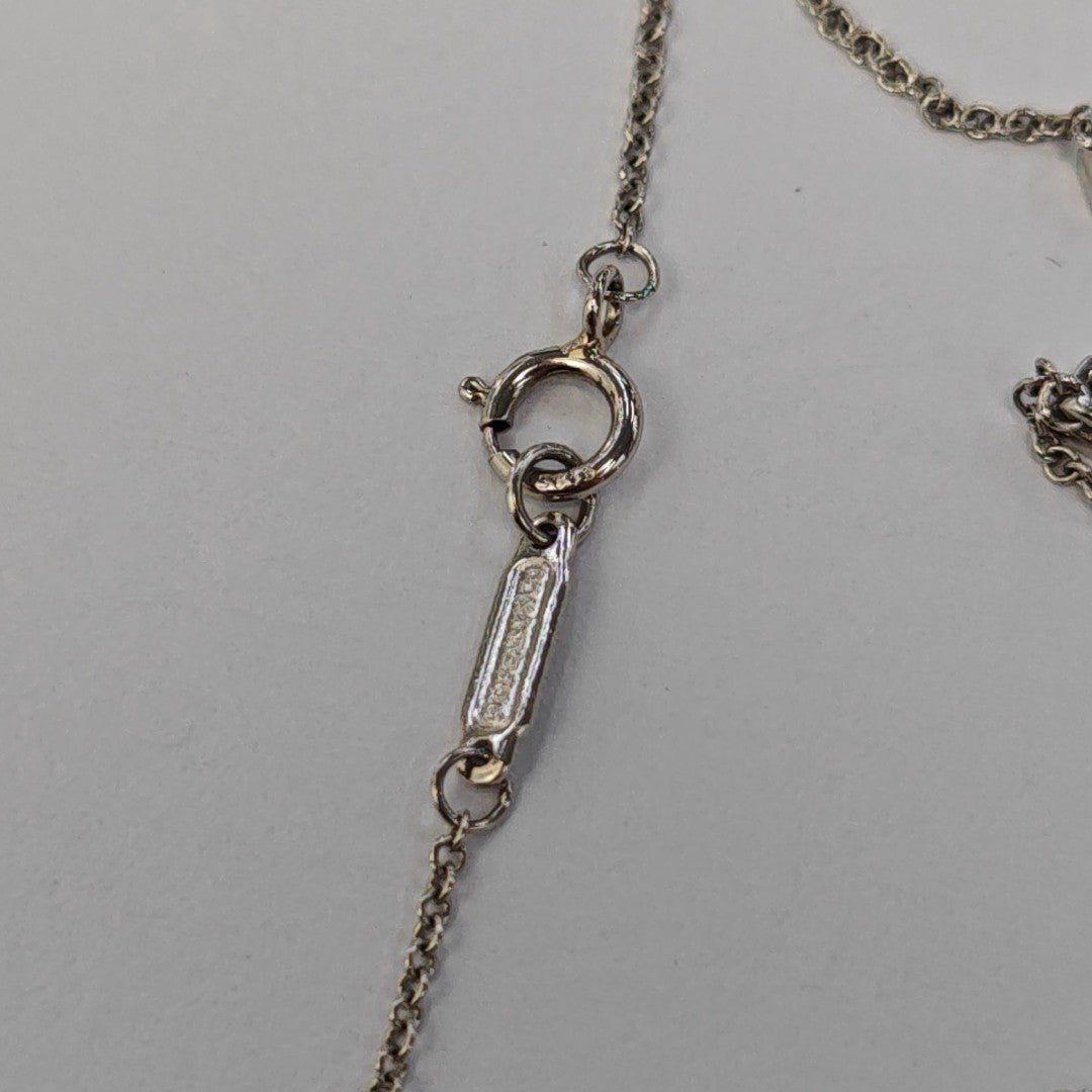 Tiffany Metro Platinum 950 Silver Necklace