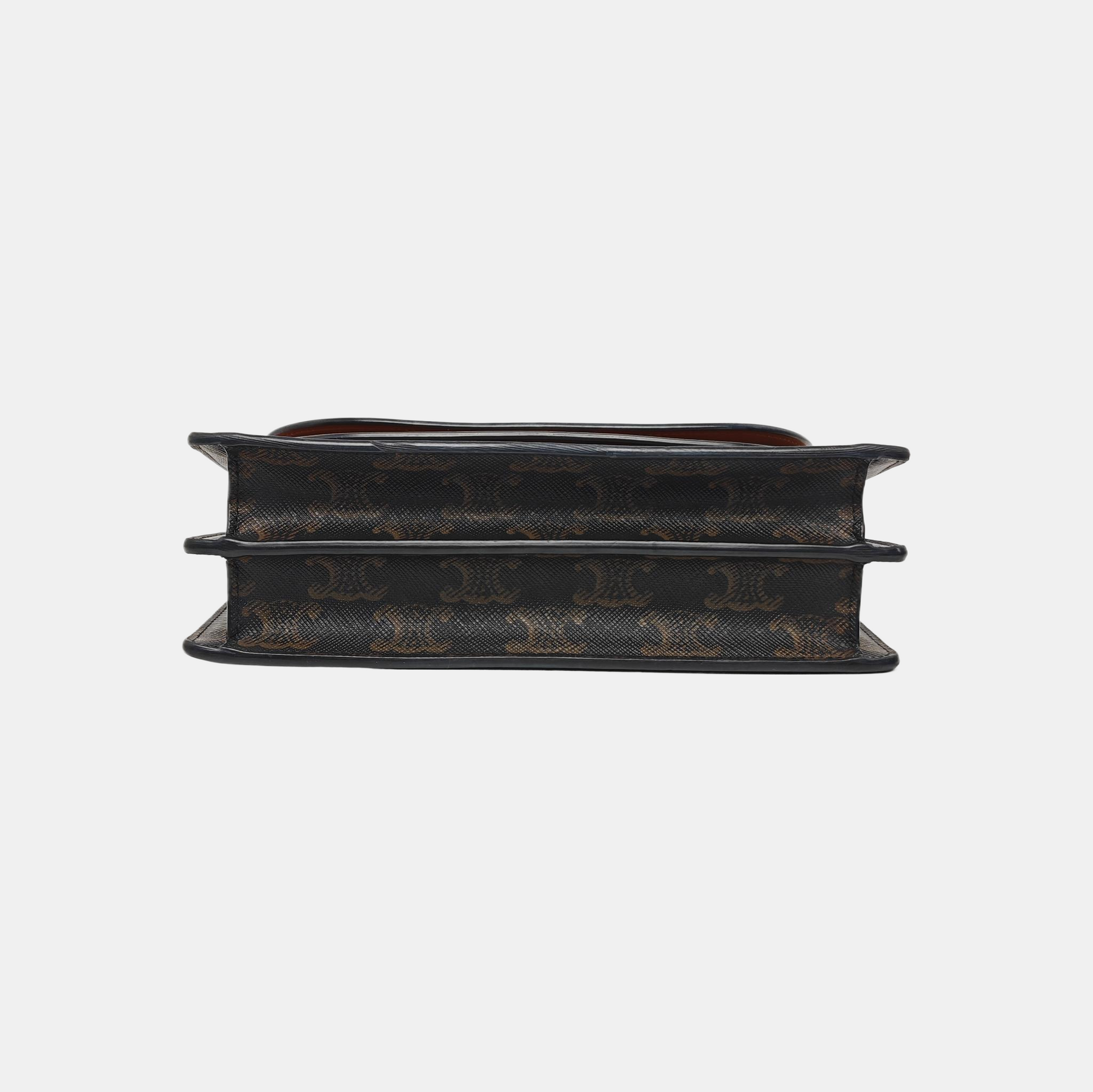 TRIOMPHE CANVAS Small Coated Canvas Brown