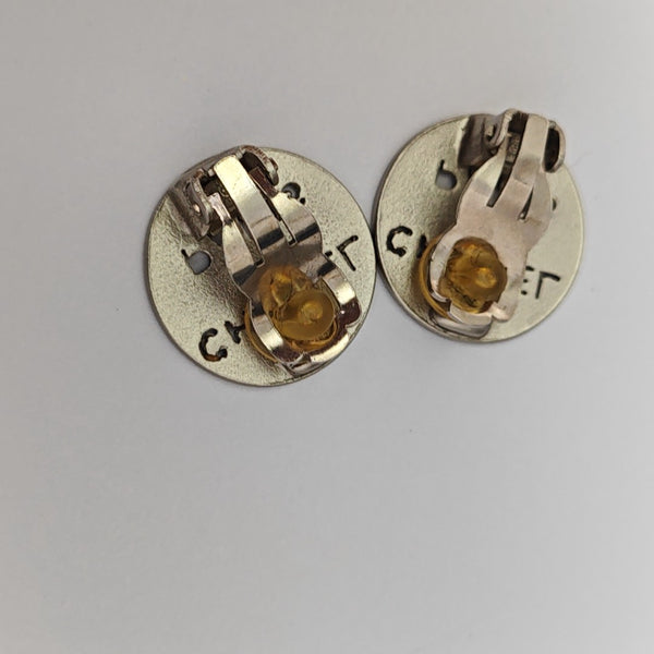 Metal Silver Clip On Earrings