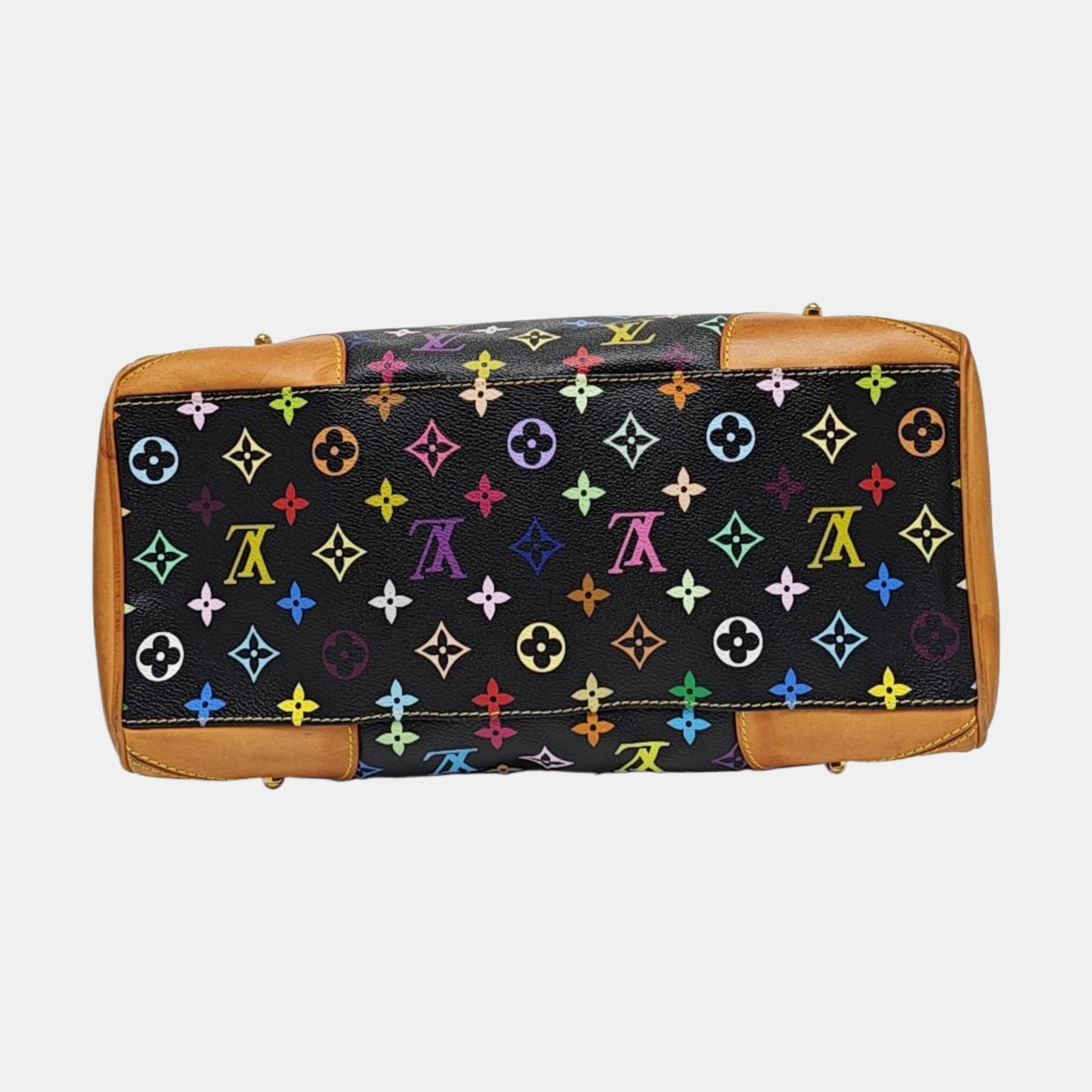 CLAUDIA Monogram Coated Canvas Black