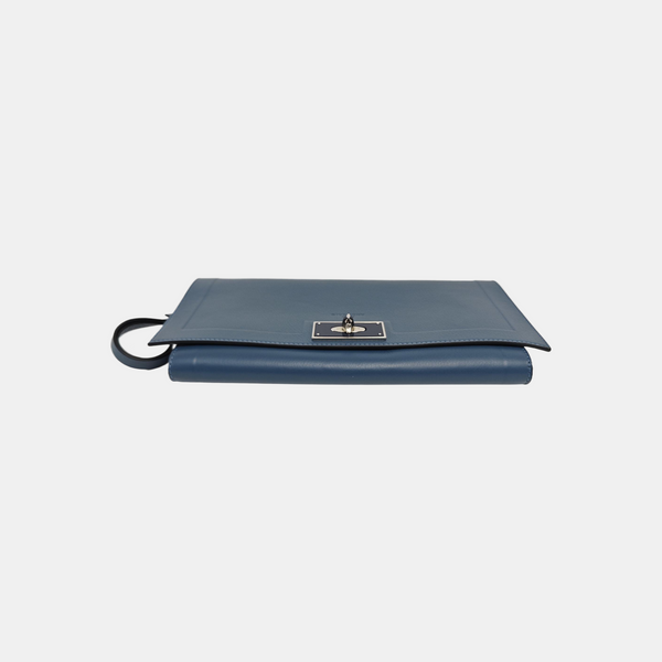 Calfskin Clutch Blue