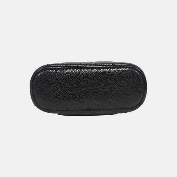 VANITY CASE Mini Quilted Grained Calfskin Black