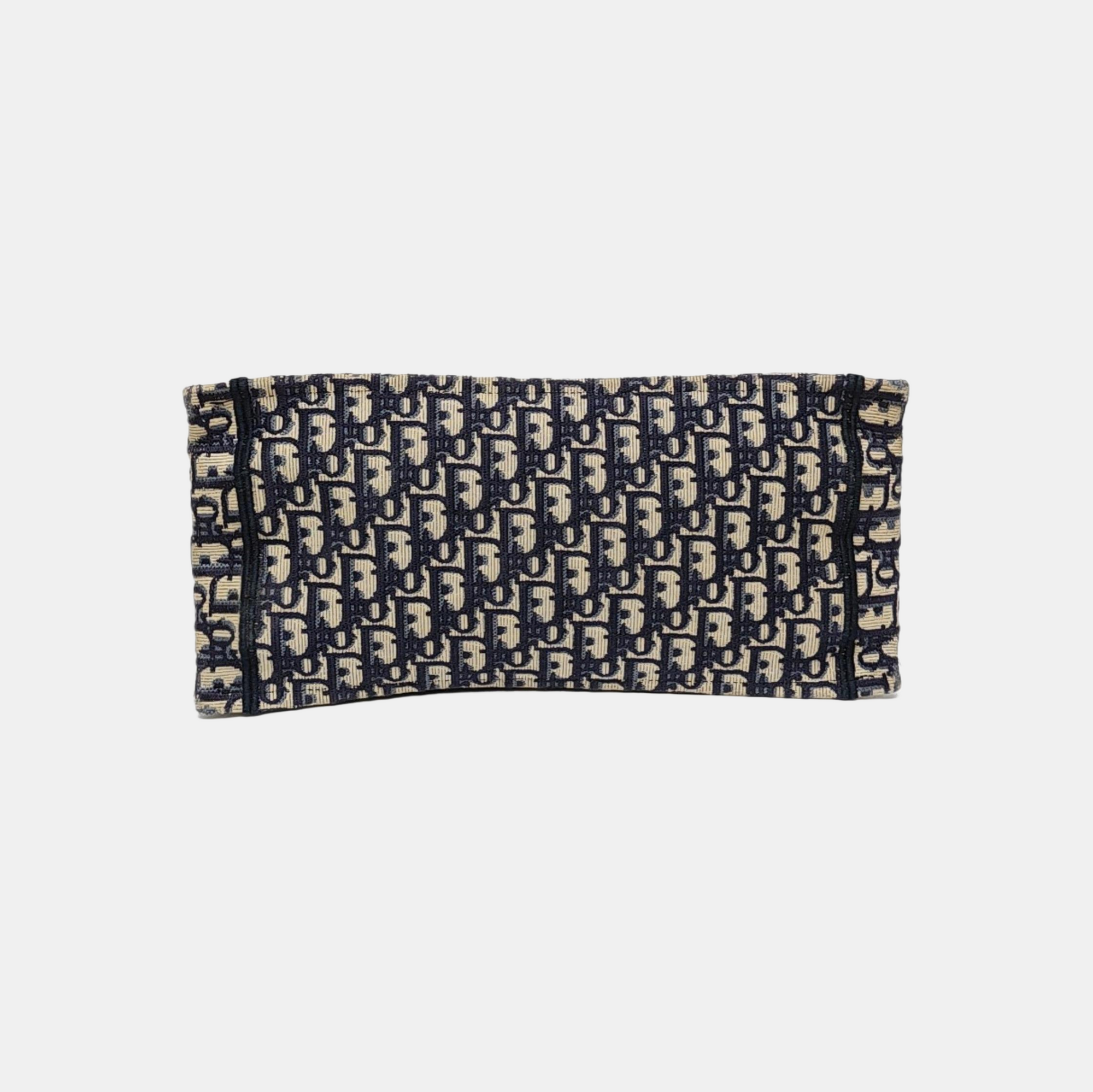 Book Tote Medium Oblique Canvas Blue