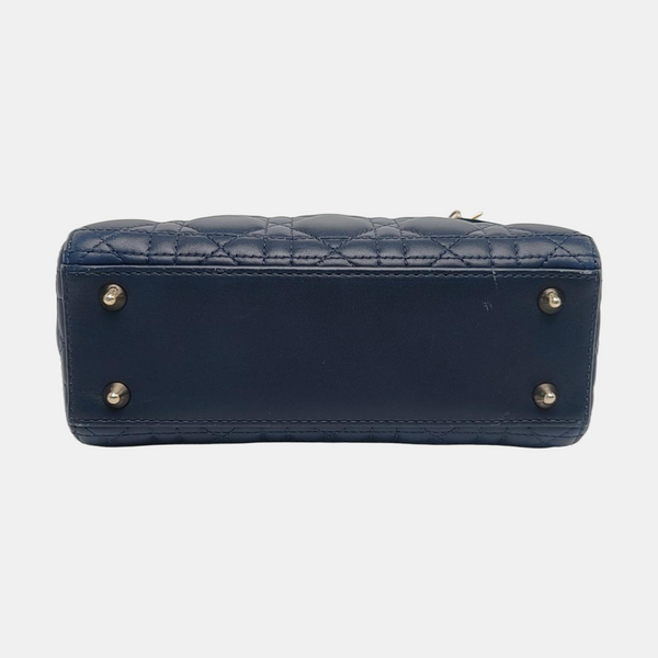 Authenticated pre-owned  Lady Dior Small Cannage Lambskin Multicolor - Tote Bag at Looply