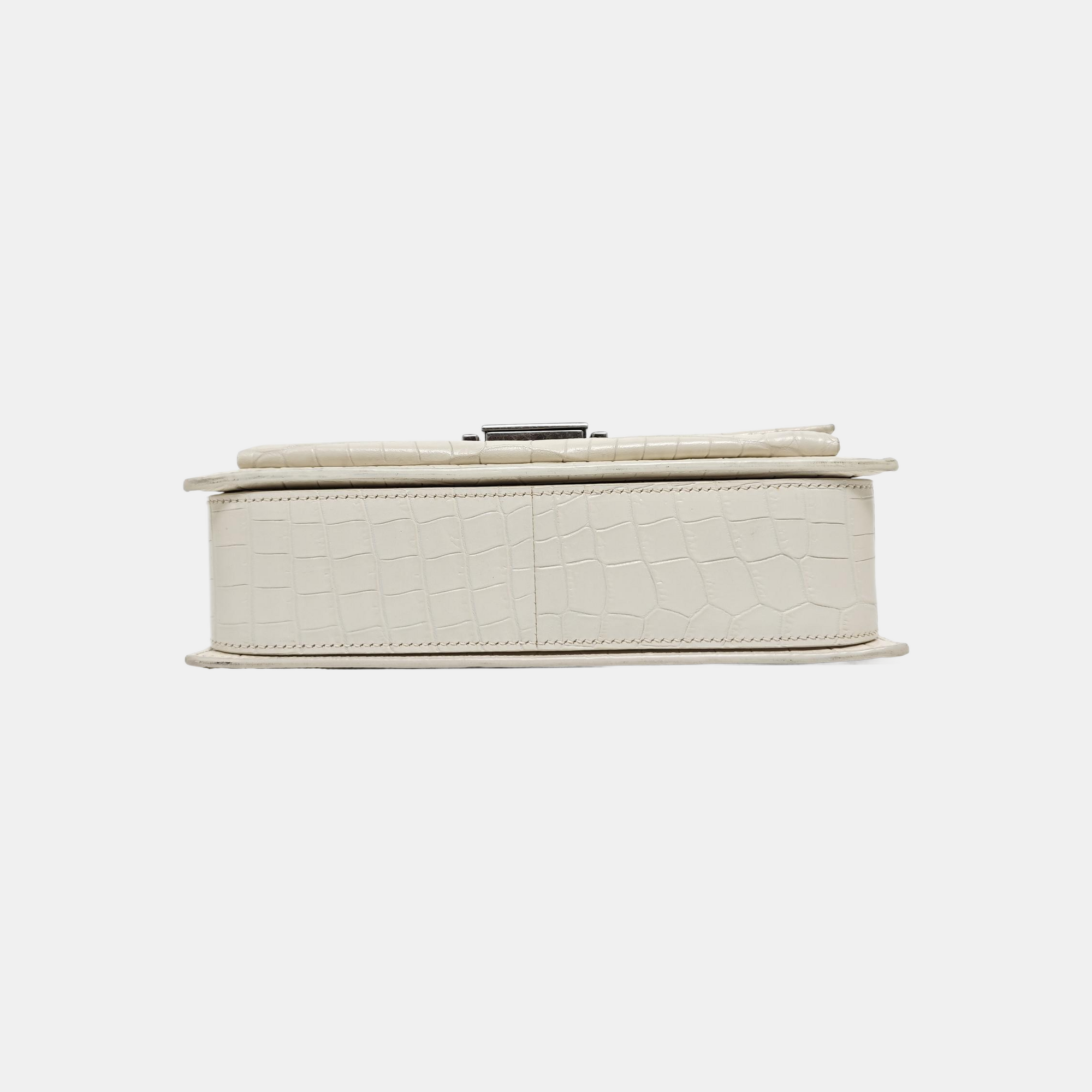 BELLECHASSE Calfskin White