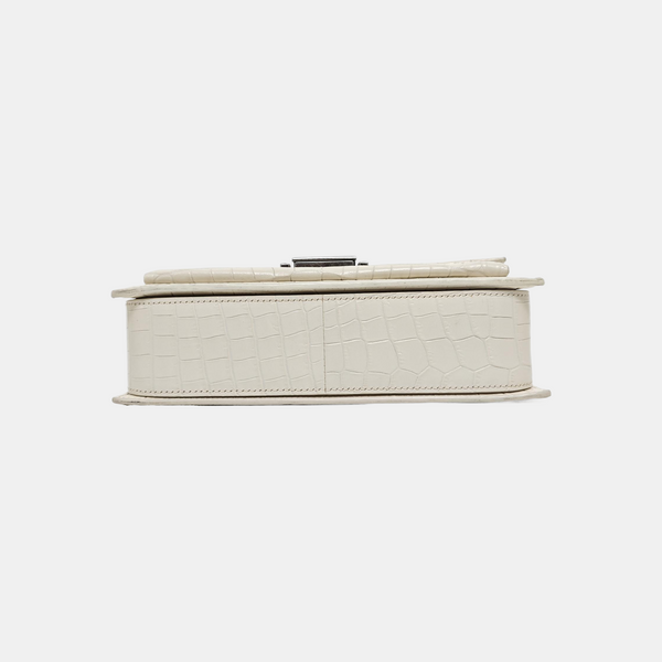 BELLECHASSE Calfskin White
