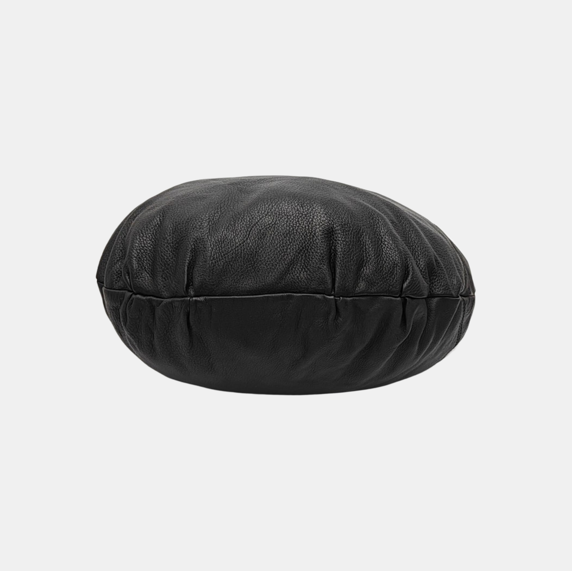 Calfskin Shoulder Bag Black