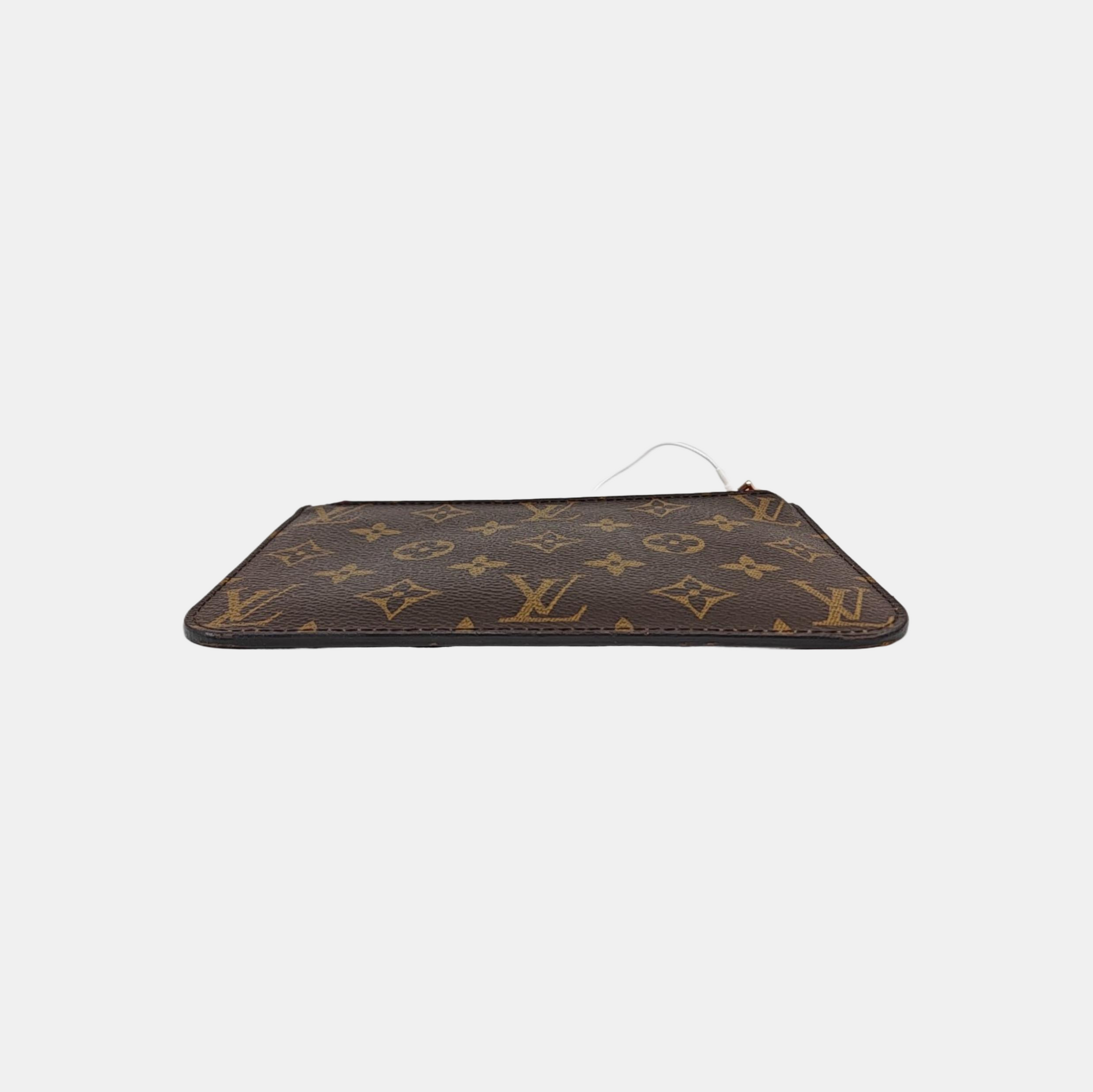 NEVERFULL BB Monogram Coated Canvas Brown