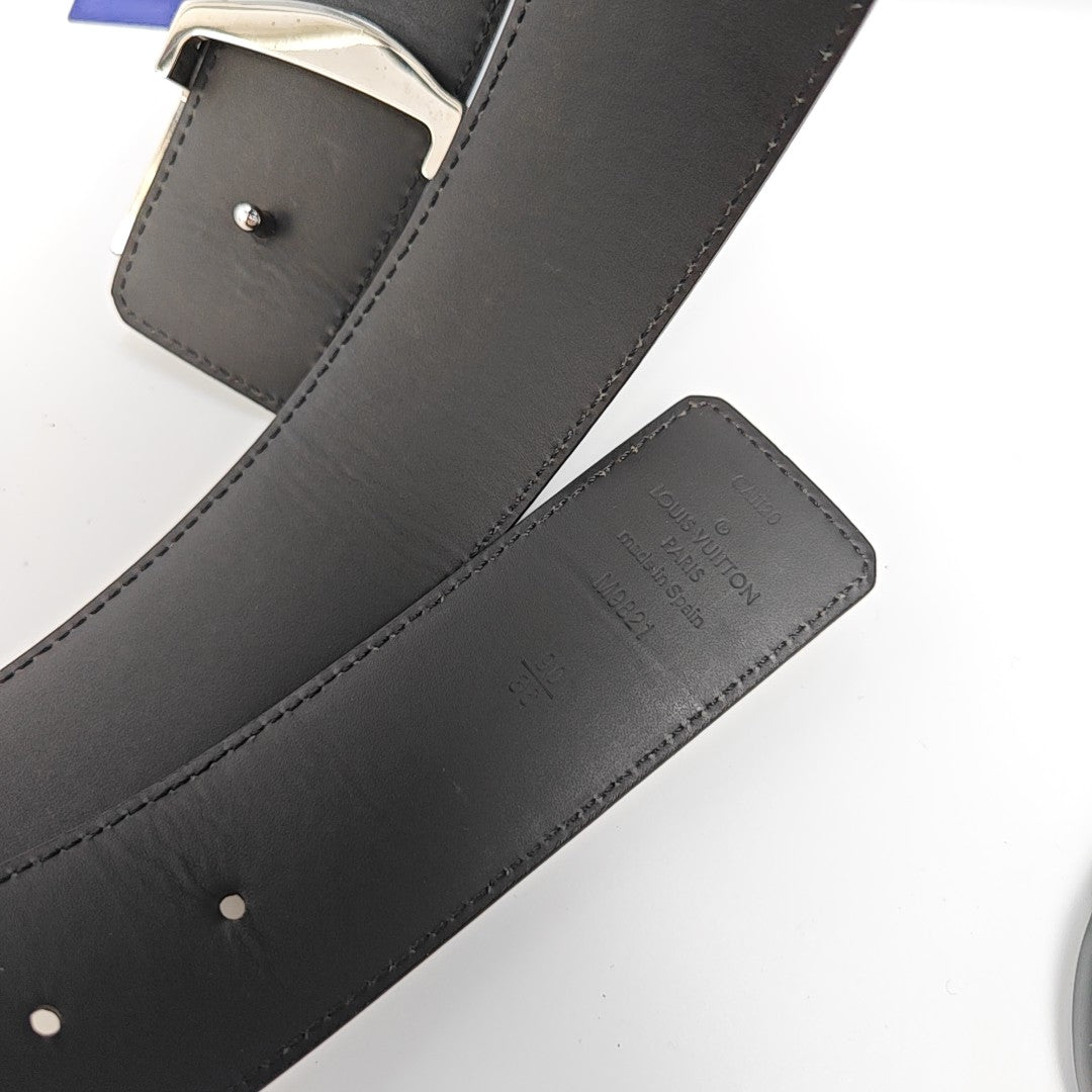 Coated Canvas Belt Brown