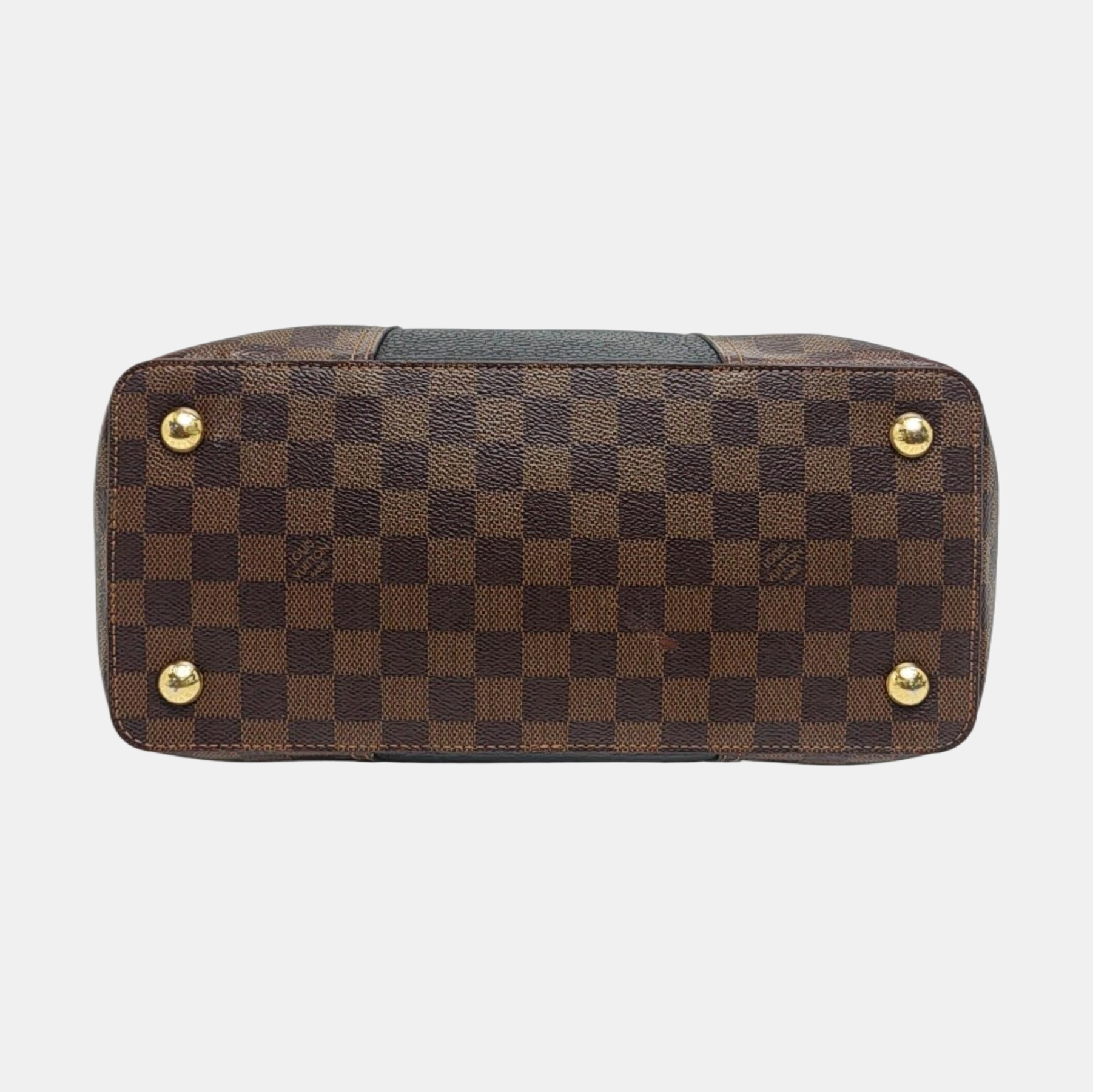 JERSEY Damier Ebene Coated Canvas Brown