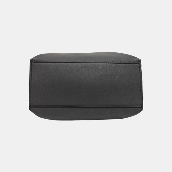 Calfskin Shoulder Bag Gray