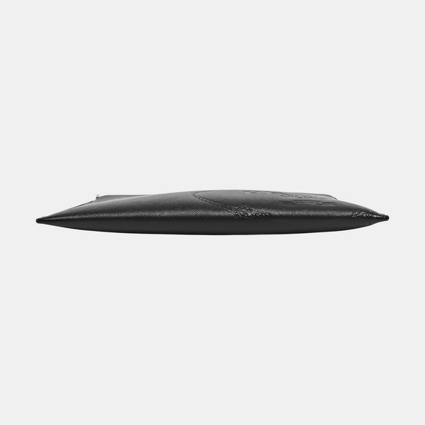 Saffiano Calfskin Clutch Black