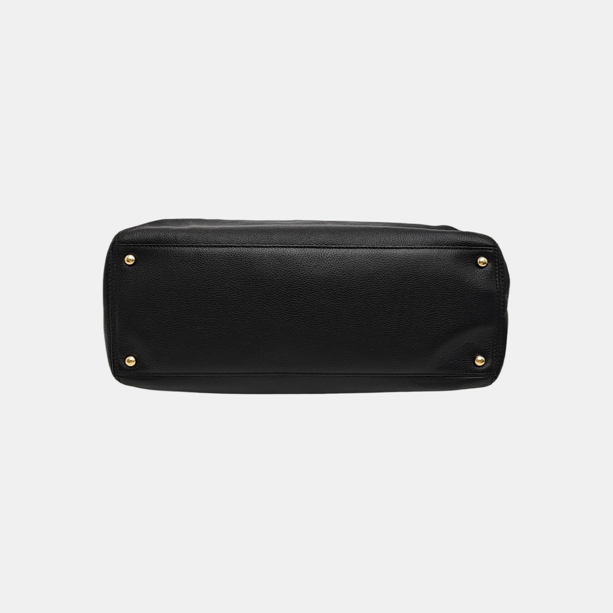 CERF Extra Large Grained Calfskin Black