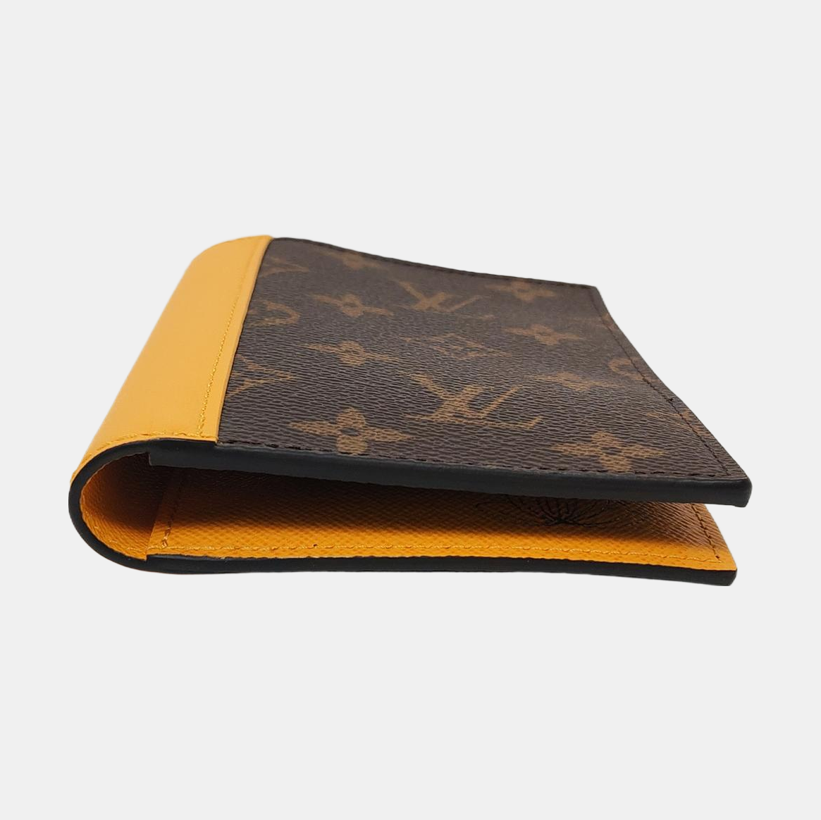 BRAZZA Monogram Coated Canvas Brown Wallet