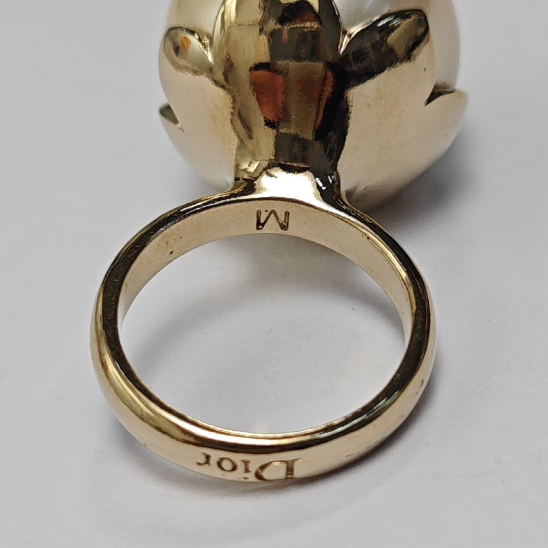 Metal Gold Ring EU 51