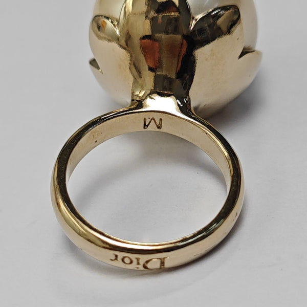 Metal Gold Ring EU 51