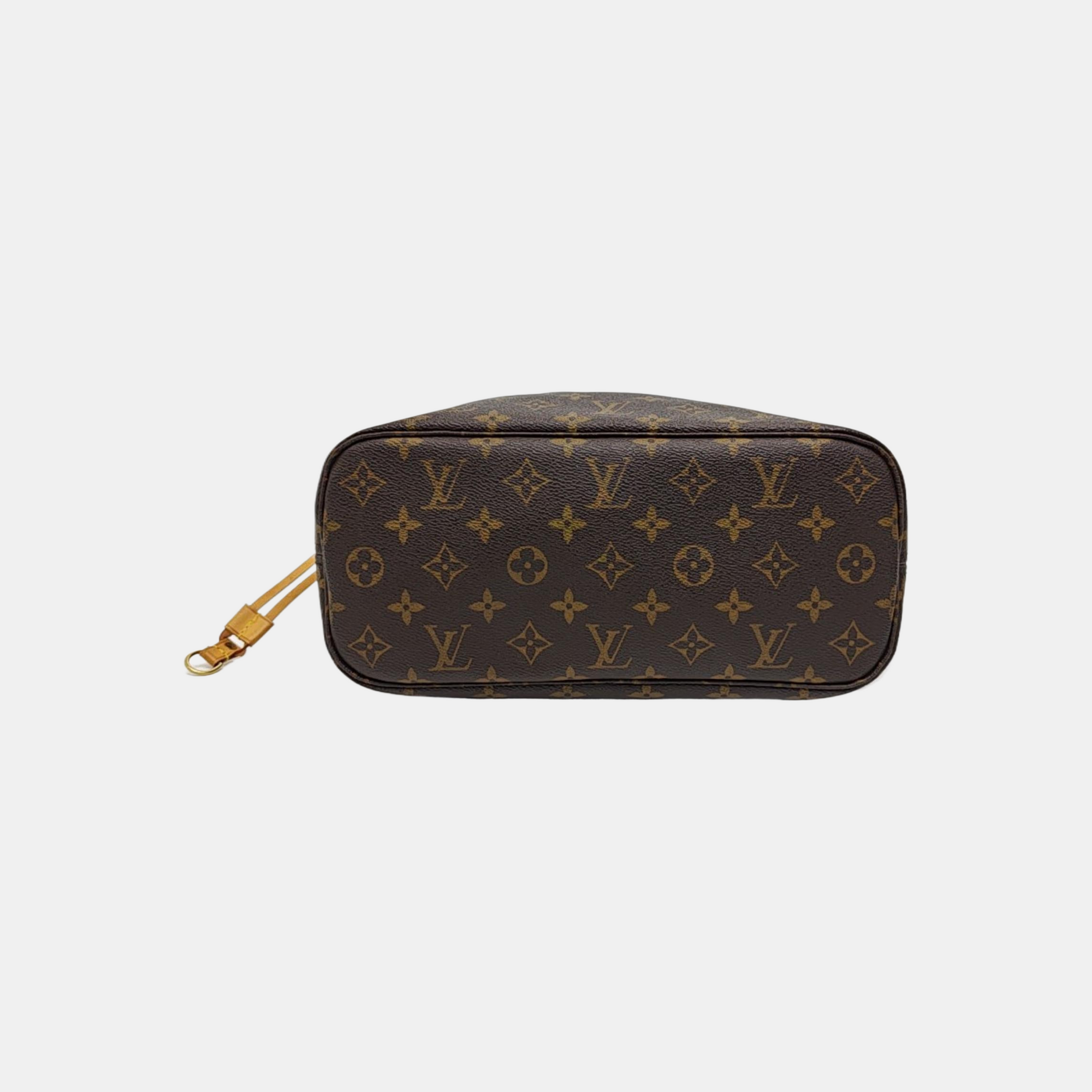 NEVERFULL PM Monogram Coated Canvas Brown