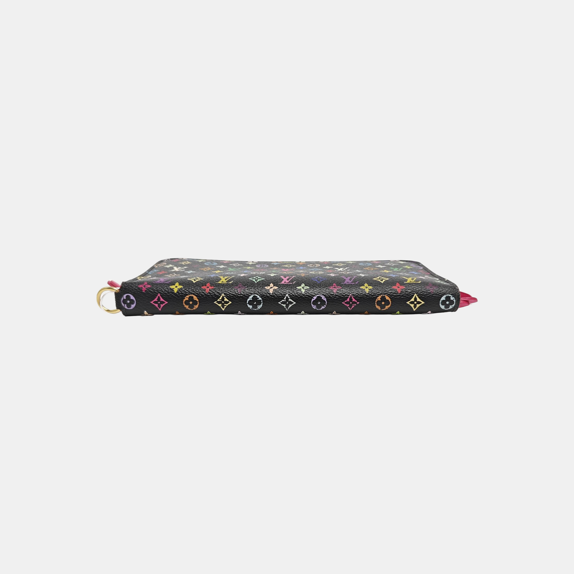 LV × TM INSOLITE Monogram Coated Canvas Black Wallet