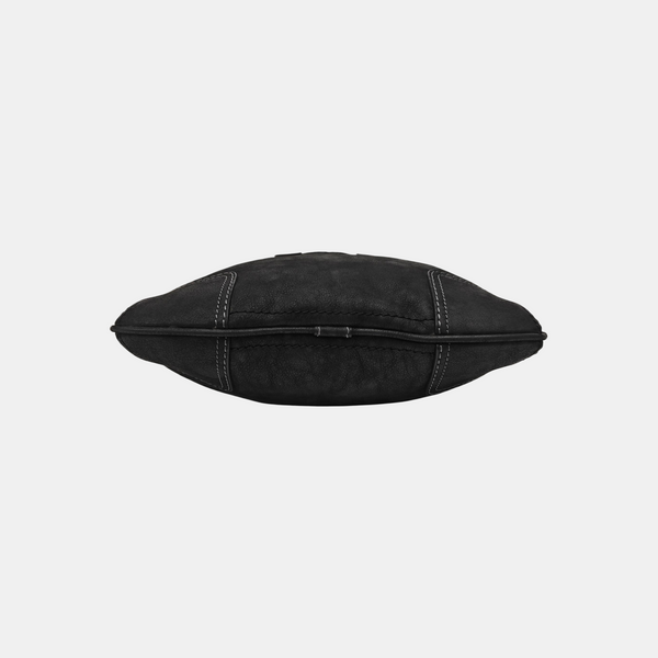 Calfskin Shoulder Bag Black