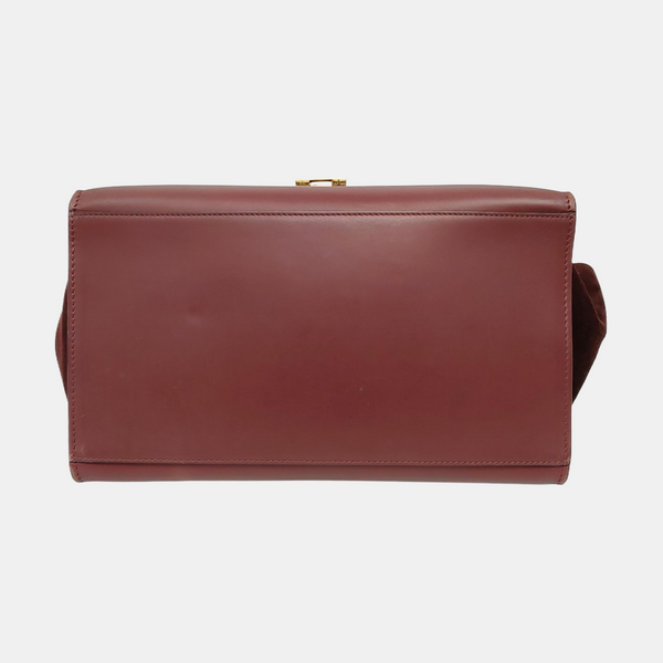 TRAPEZE Medium Calfskin Red