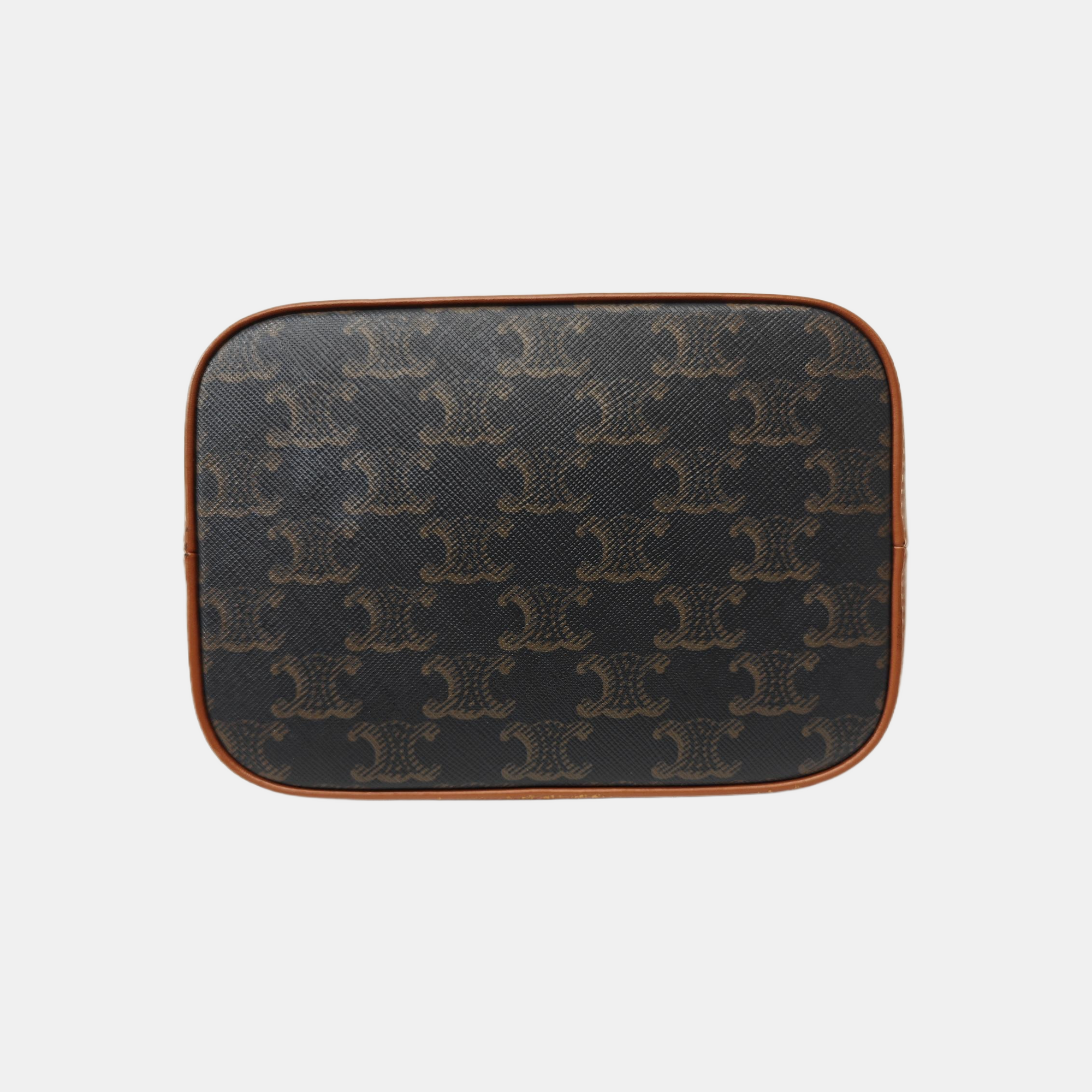 TRIOMPHE CANVAS Small Coated Canvas Brown