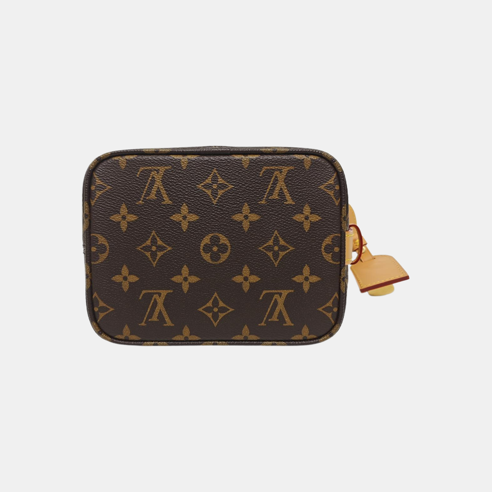 ALL IN Monogram Coated Canvas Brown