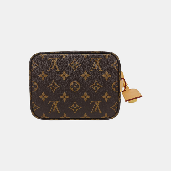 ALL IN Monogram Coated Canvas Brown