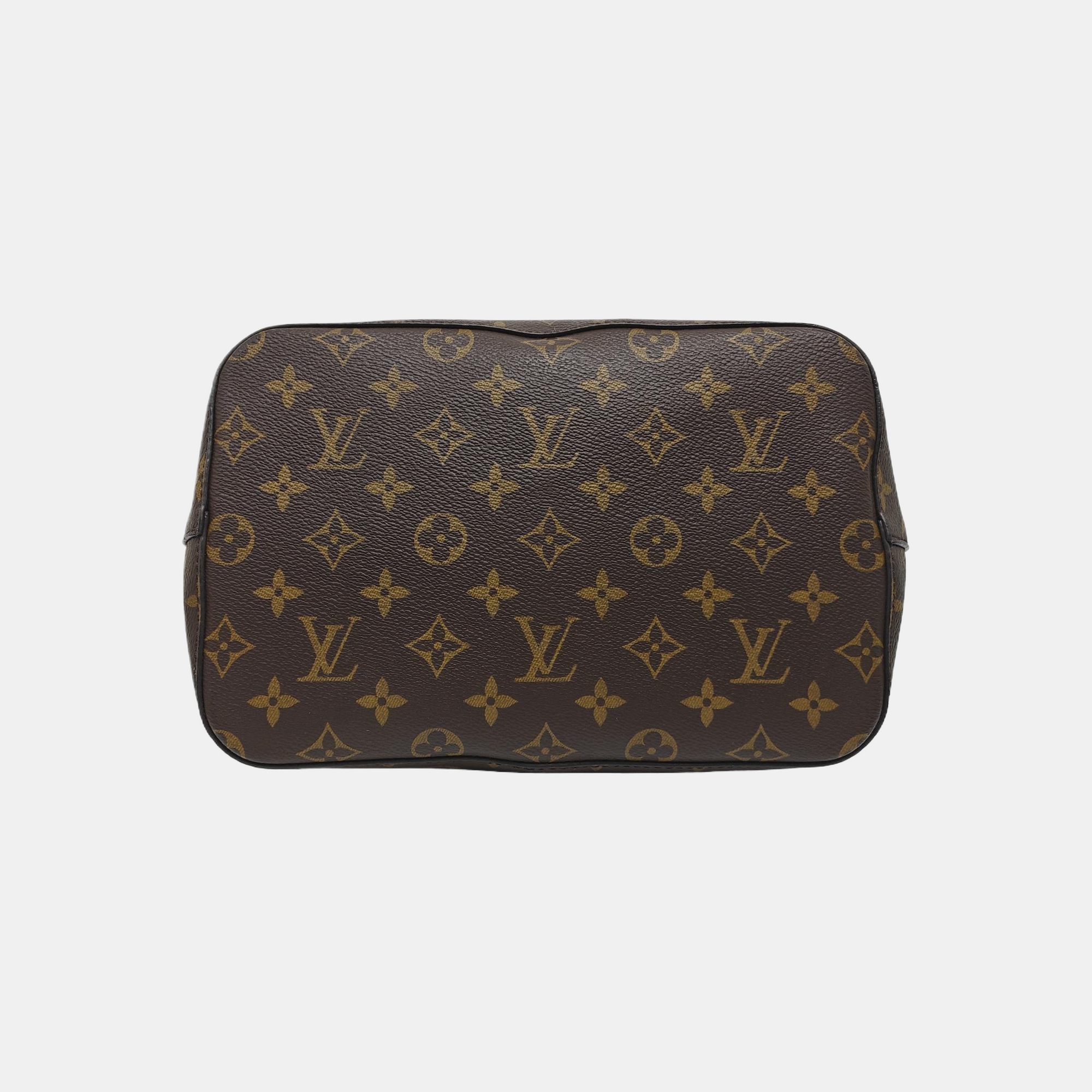 NÉONOÉ MM Monogram Coated Canvas Brown