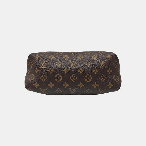 FLOWER PM Monogram Coated Canvas Brown