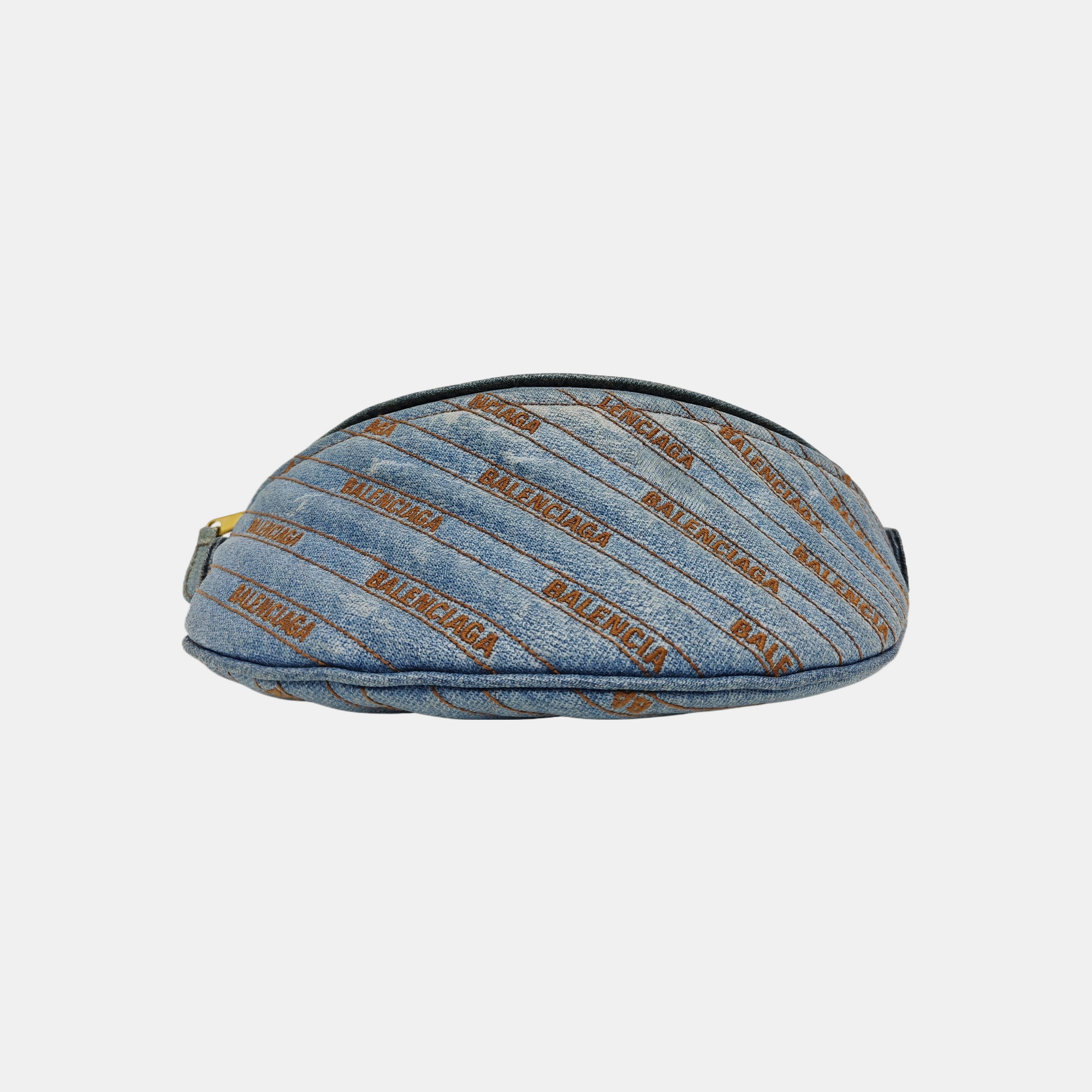 Souvenirs Quilted Denim Blue