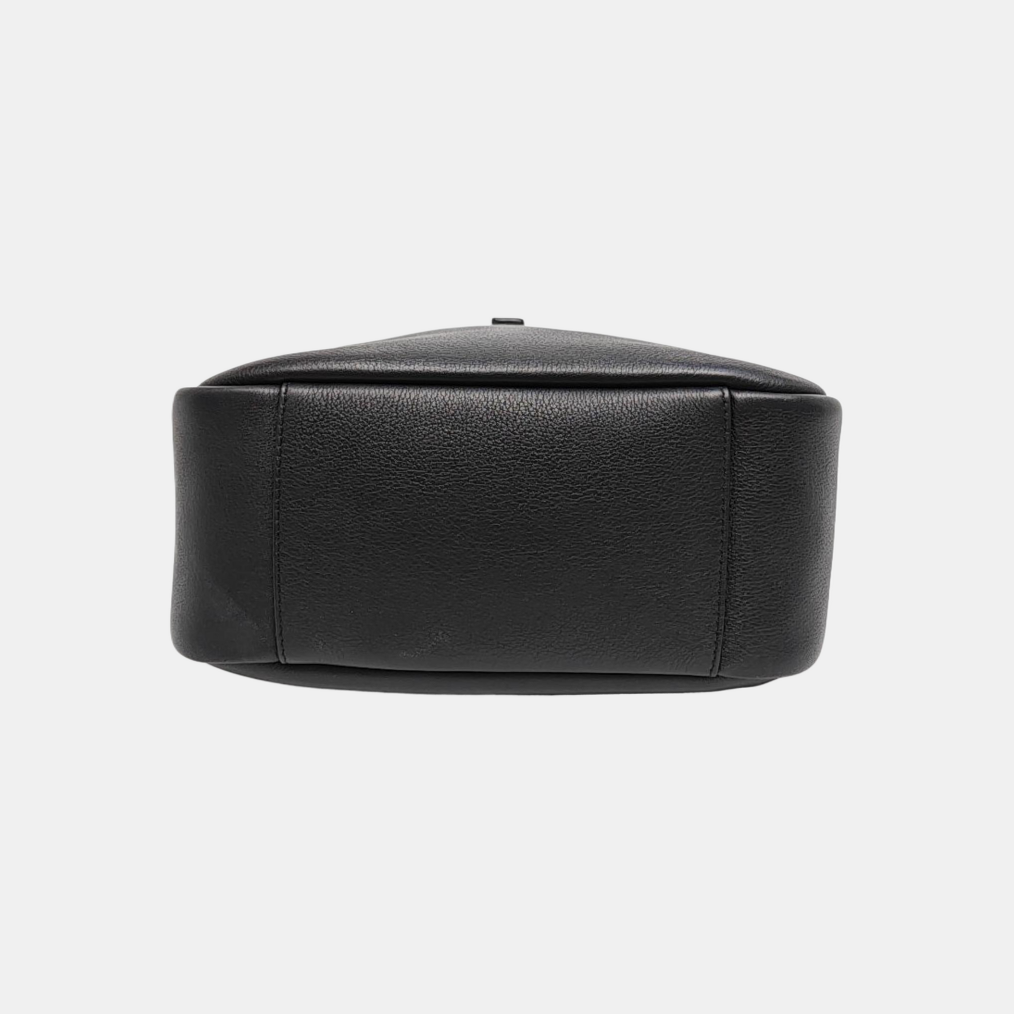 LE 5 À 7 Small Calfskin Black