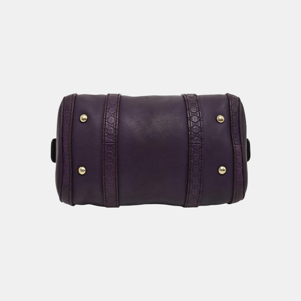 Joy Monogram Calfskin Purple