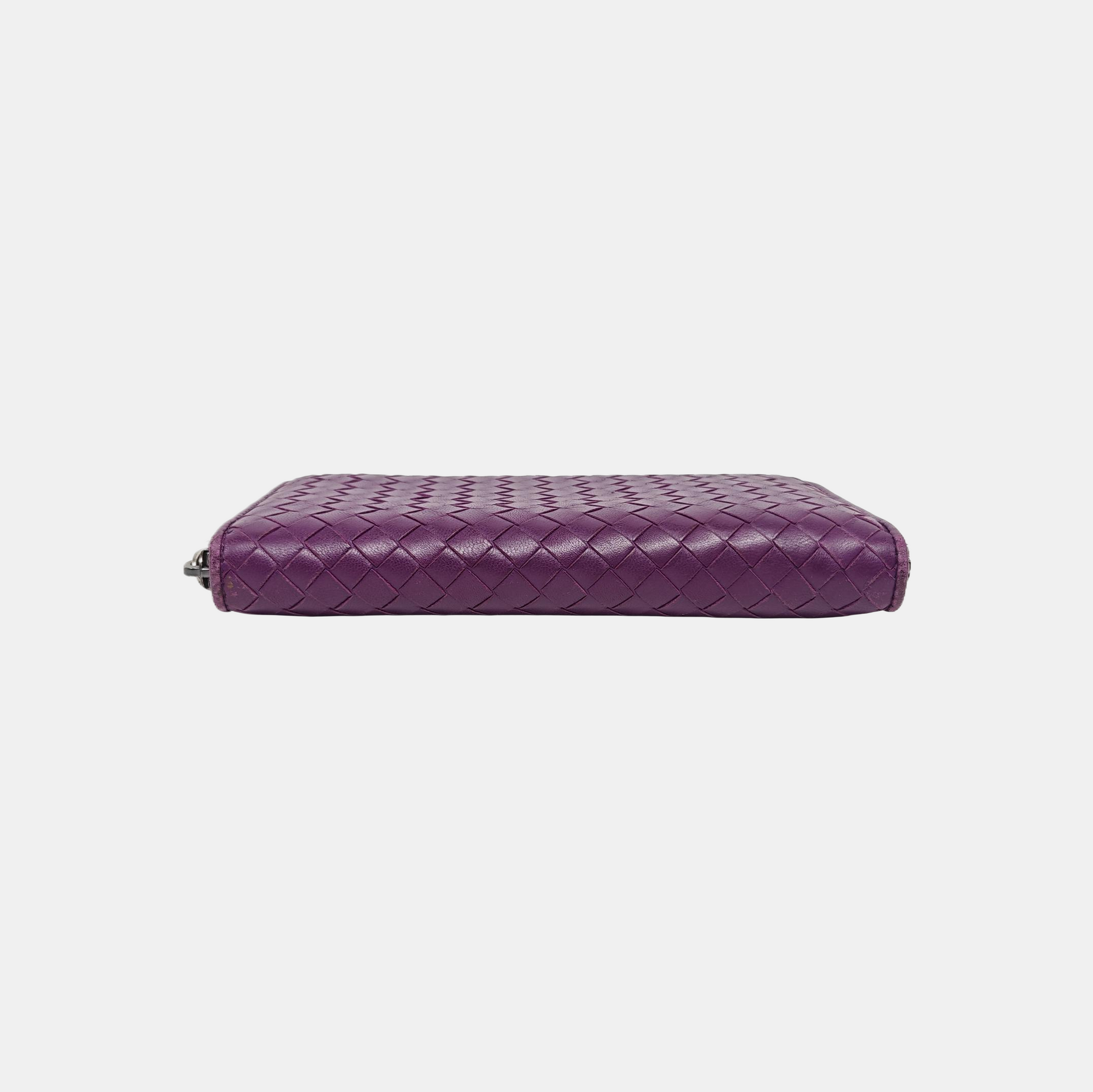Lambskin Wallet Purple