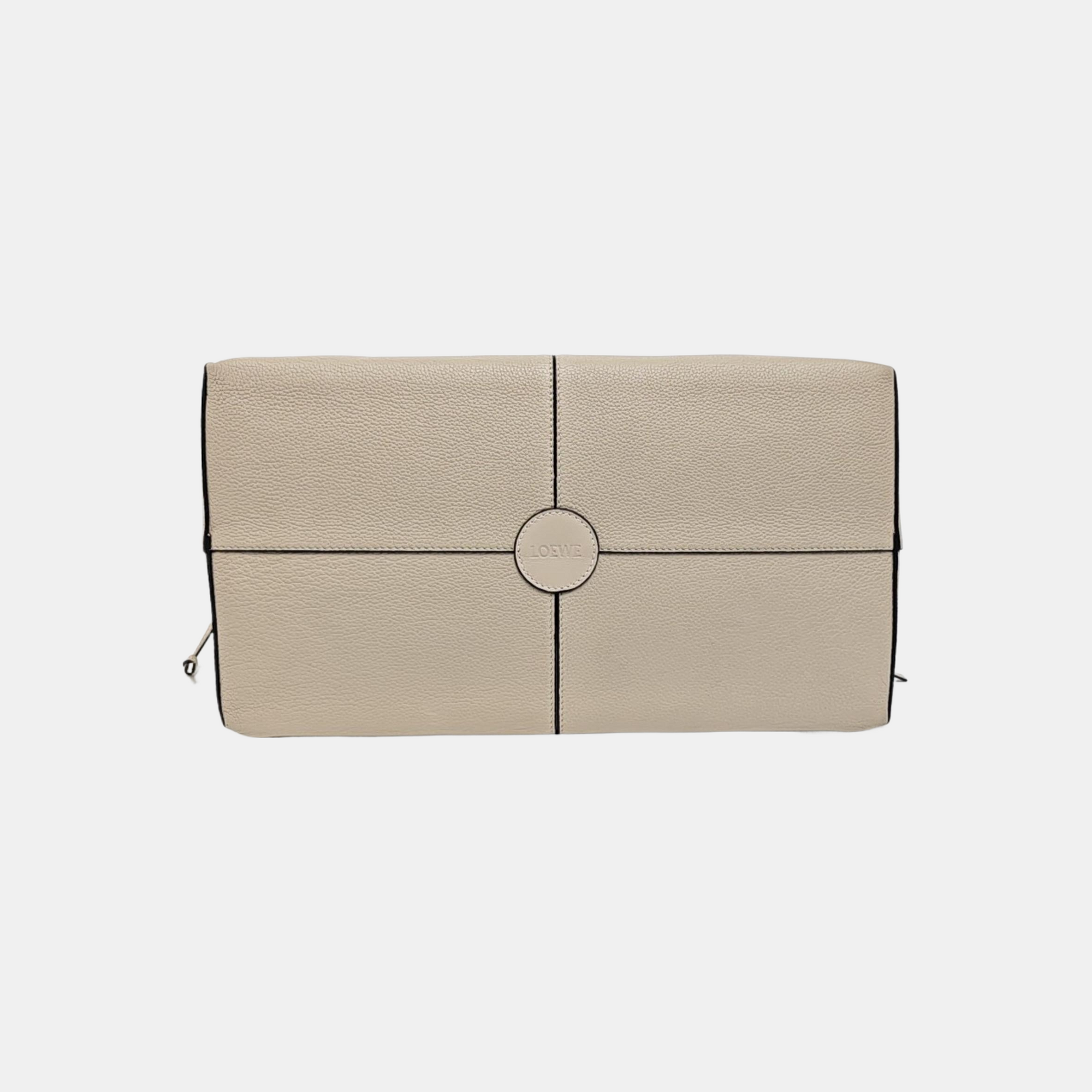 Cushion Calfskin Beige