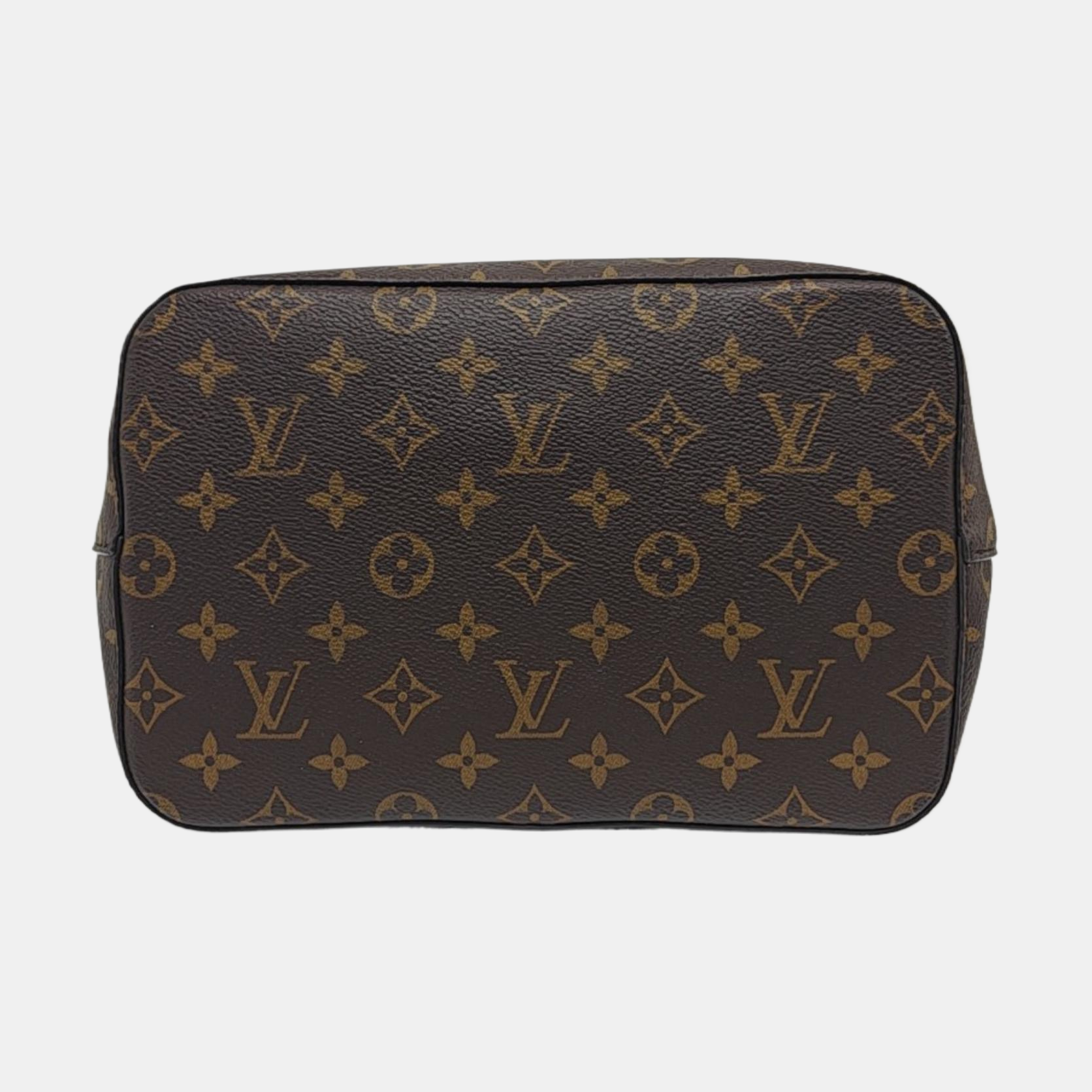 NÉONOÉ MM Monogram Coated Canvas Brown
