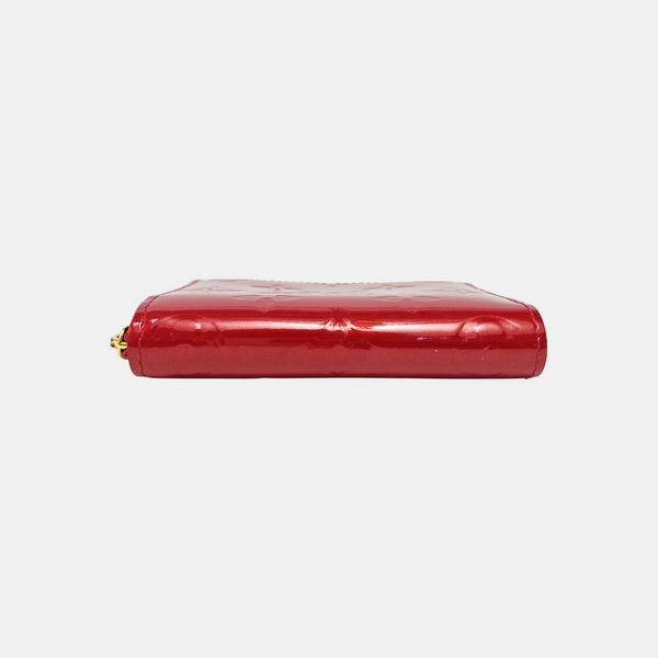 ZIPPY Patent Leather Red Wallet